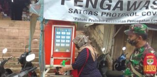 Jumat Sehat, Koramil 03/Legok Terus Penegakan Disiplin Kesehatan