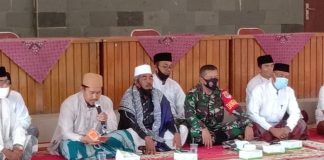 Hadiri Peringatan Hari Santri, Ini Pesan Danramil 08/Kronjo