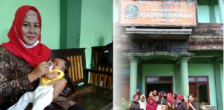 Nyekar Ke Makam BK, Istri Mantan Walikota Blitar Ngalap Berkah