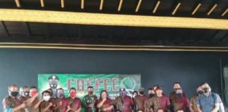 Dandim 0808 Blitar Bersama Awak Media Adakan Coffee Morning