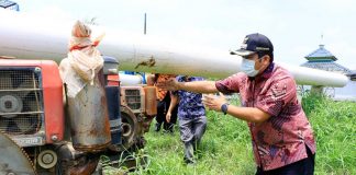 Walikota Tangerang Arief R Wismansyah Sidak Pompa Situ Bulakan