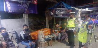 Ditlantas Polda Banten Disiplinkan Prokes Diruang Publik