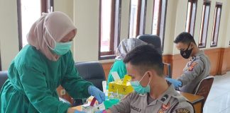 Polres Majalengka Gelar Rapid Test