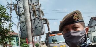 Tertibkan APS Bakesbangpol bersama Pol PP Turun Tangan