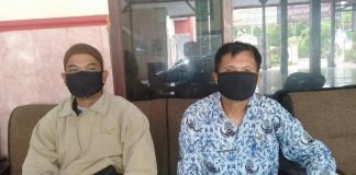 Ketua LPMK dengan Lurah Garum