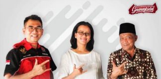 Komunitas Brayat Minulyo Ajak Warga Gunungkidul Mengikuti Keluarga Sultan Coblos Nomor 3